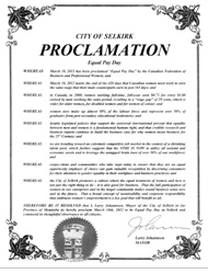 proclamation